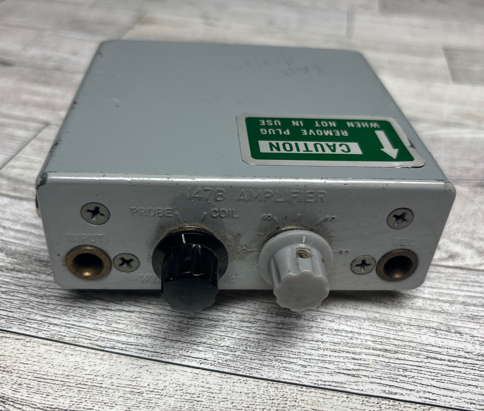 WESTERN ELECTRIC W-E 147B MINIATURE VACUUM TUBE AMPLIFIER