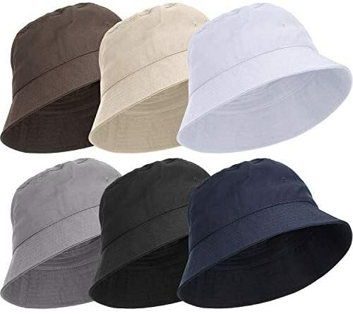 Bucket Hat Cap Fishing Boonie Brim visor Sun Safari Summer Cotton Camping Caps