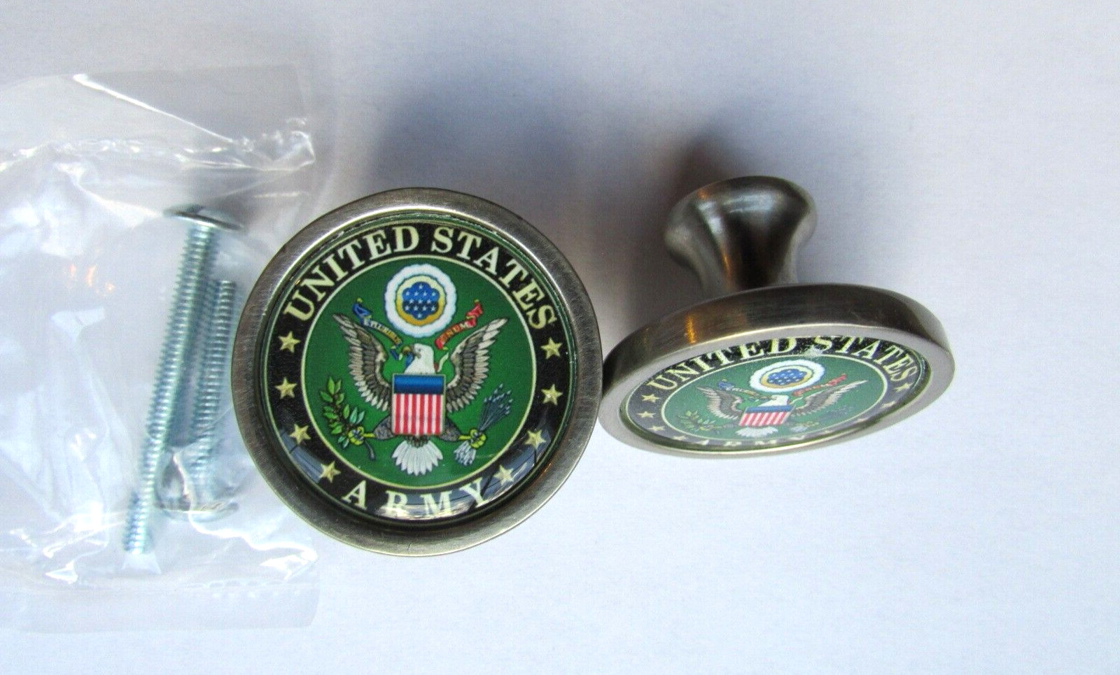 Army Cabinet Knobs, Army Logo Cabinet Pulls / kitchen knobs army