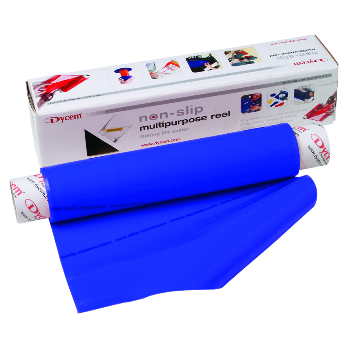 Dycem Non-Slip Material, Roll, 16 inch x 6-1/2 foot