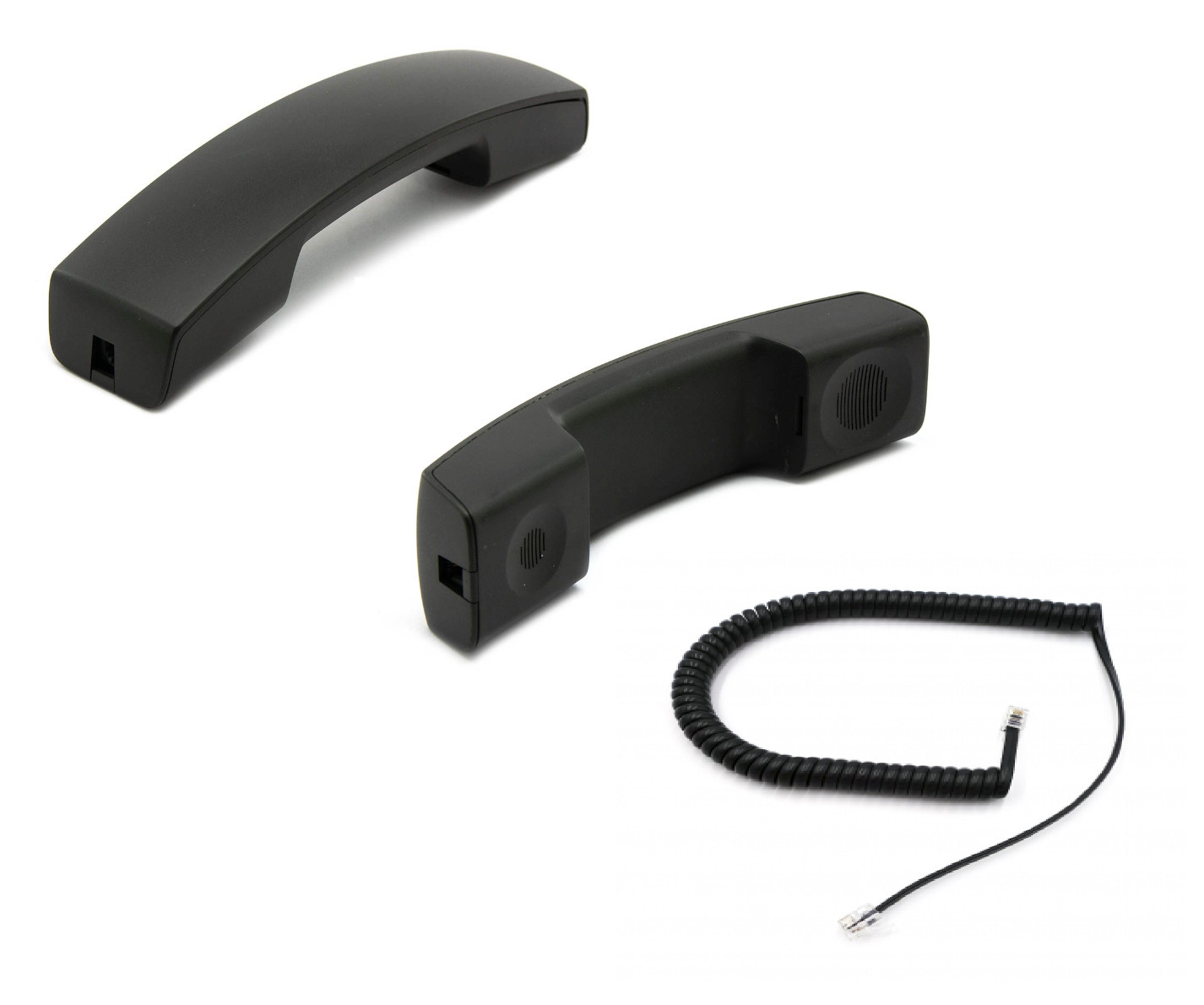 Siemens Unify Openstage Series Replacement Handset w/ Cord (Lava/Charcoal) - NEW