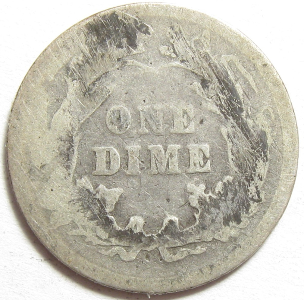 1898 Barber Dime - #11450-11