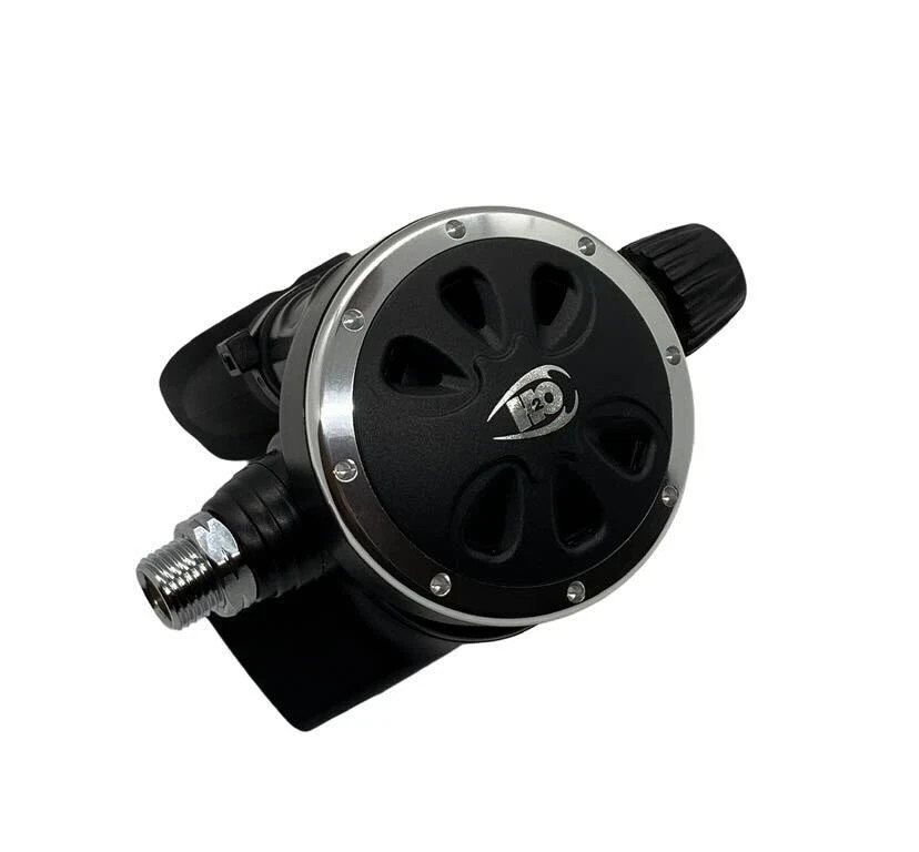 Hookah diving 2nd stage H2Odyssey RXE Elite regulator w air balancing valve.