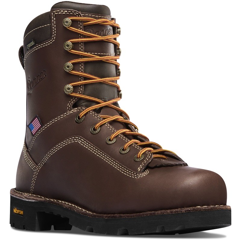 Danner Quarry Brown 17307 Safety Toe Waterproof