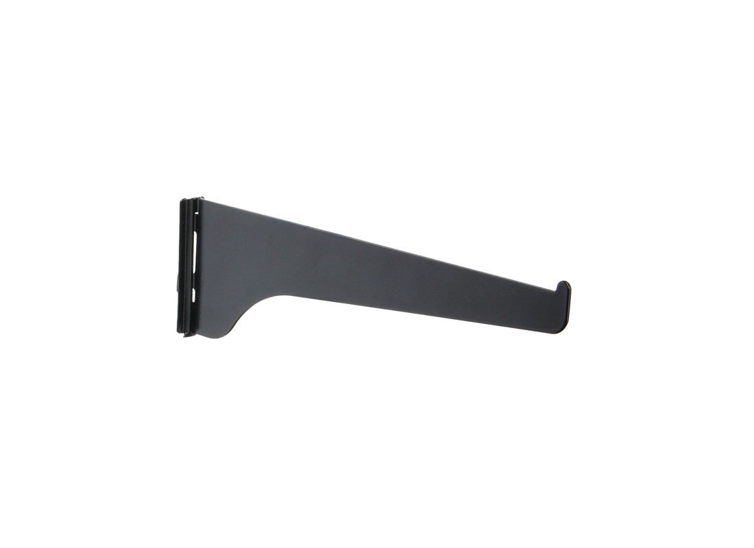 FHC KVT180BK6 6" Steel Shelf Bracket for KVT80 - Black