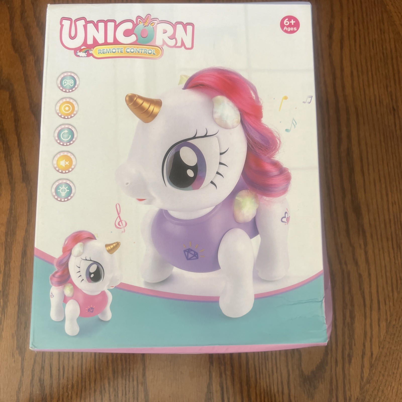 Unicorn Remote Control Control / Cute Lighting And Music.