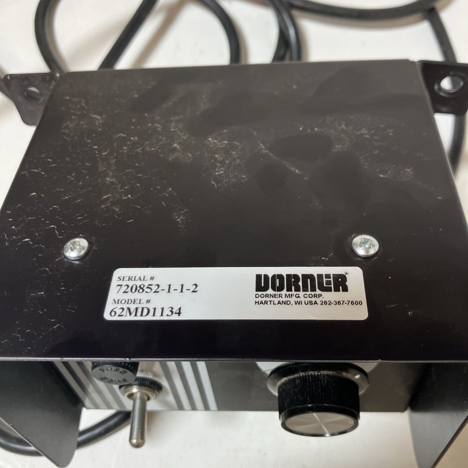Dorner 62MD1134 720852-1-1-2 MFG Type WPM-2137E1