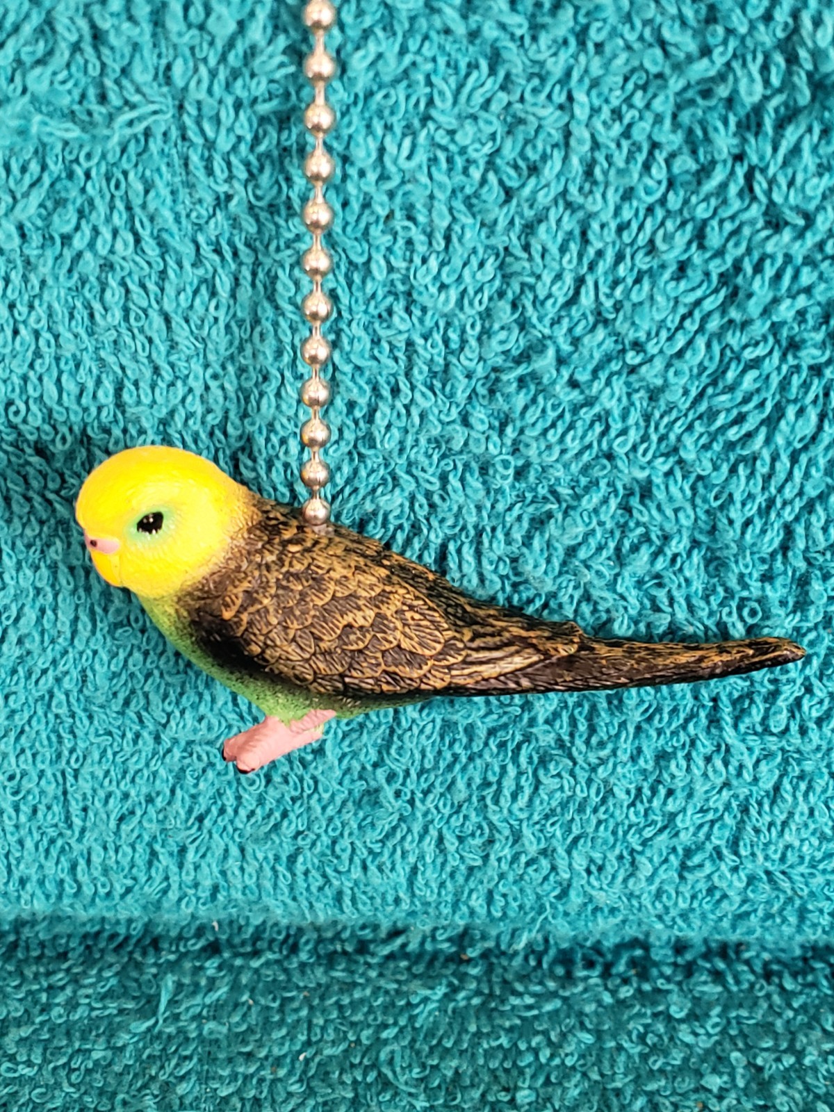 Parakeet Handmade Light Pull or Fan Pull - Parakeet Decor