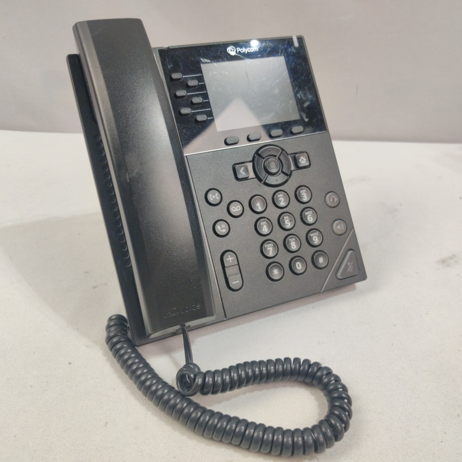 Poly 2200-48830-025 VVX 350 Business IP Phone - Used - NO POWER CORD