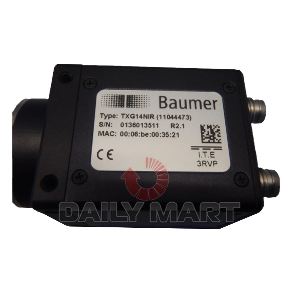 Used & Tested BAUMER TXG14NIR Digital Monochrome Progressive Scan Camera