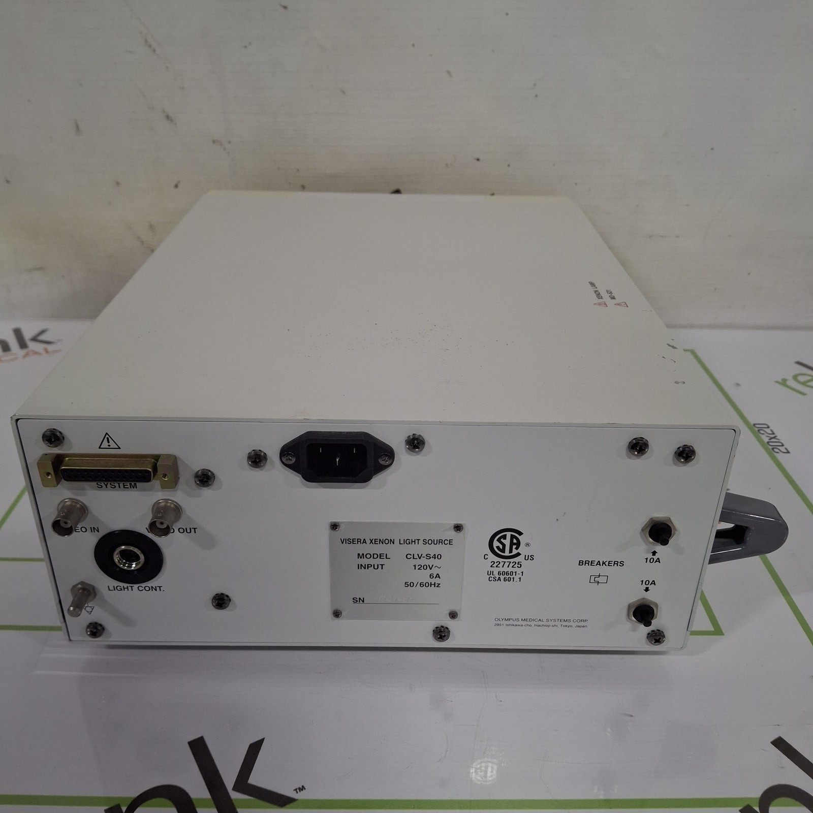 Olympus Visera CLV-S40 Light Source