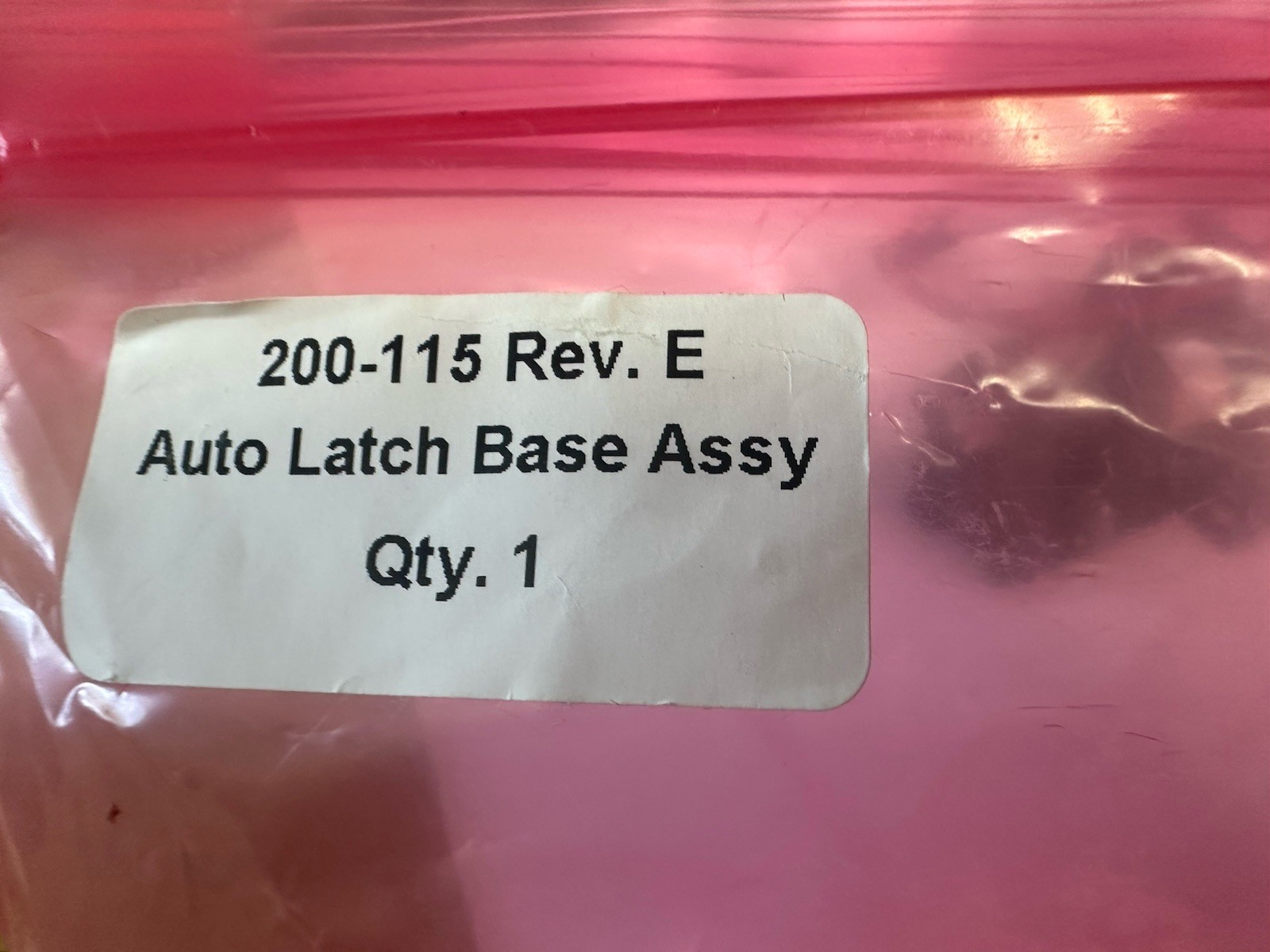 HemataStat II Auto Latch Base Assembly