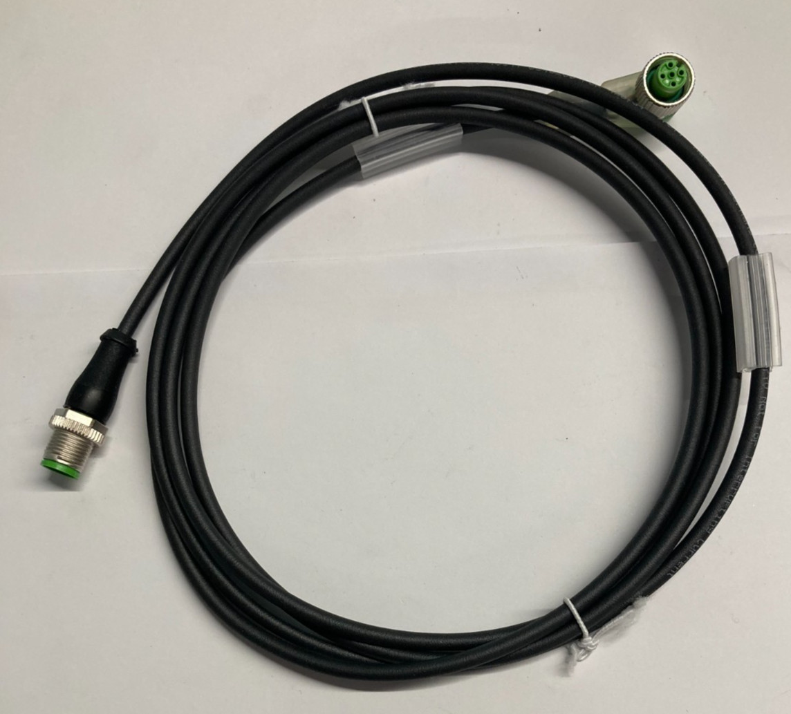 Murrelektronik 7000-40341-6340200 PUR 4x0.34 M12 pcs 0° / M12 female 90° LED