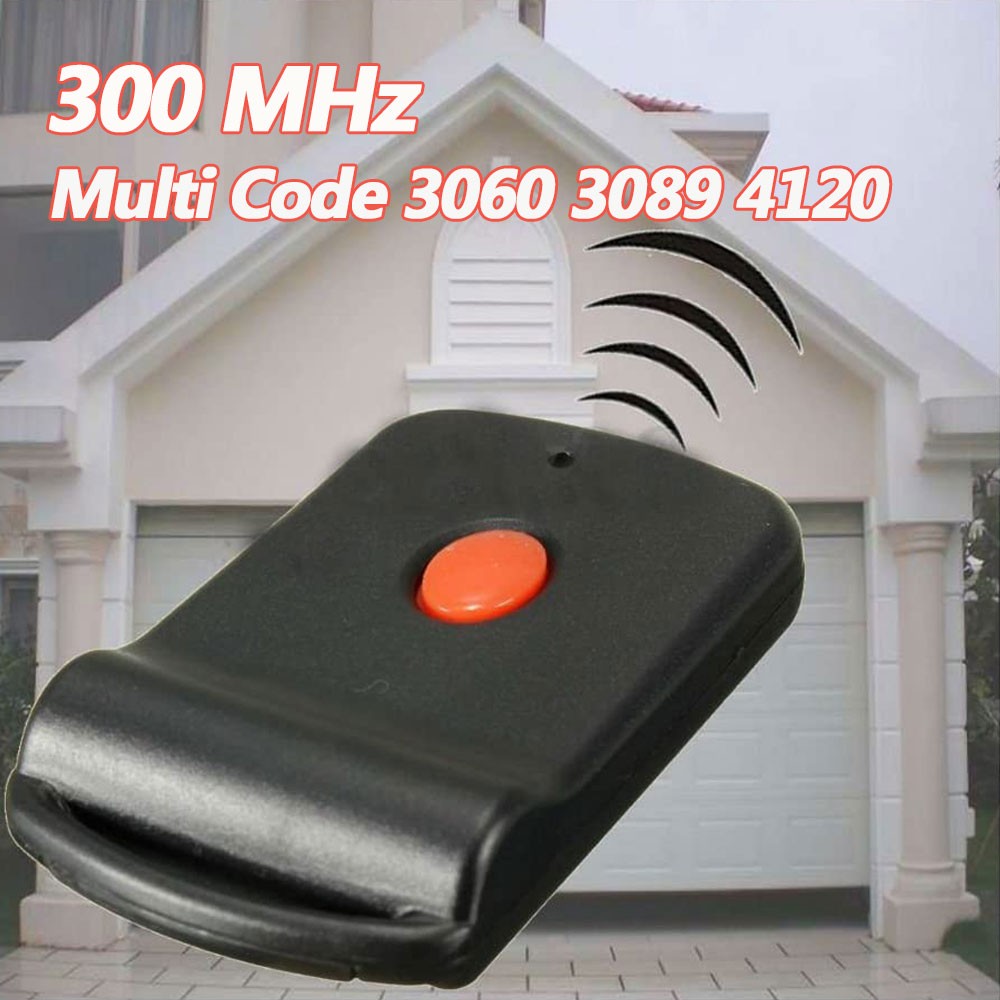 3089 Multi-Code Gate Opener Remote 300 MHz Gate Clicker 10-dip for Linear Remote