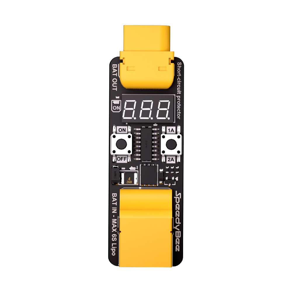 SpeedyBee Anti Short Circuit Module 4-6S Current Limiting For RC Flight Stack