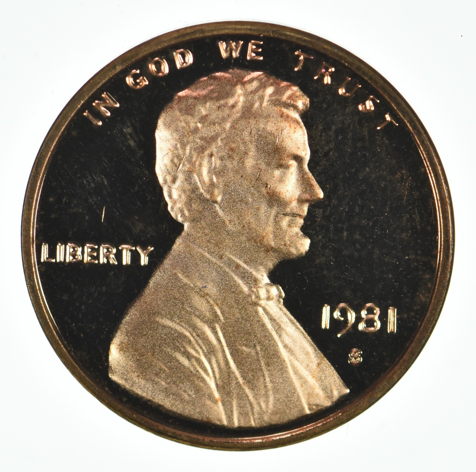 1981-S Lincoln Memorial Cent TYPE 2 Proof