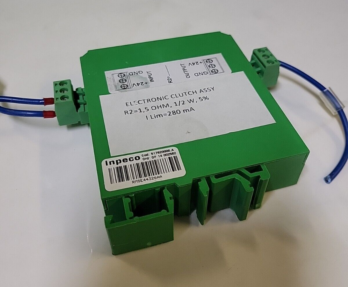 Inpeco Electronic Clutch Assembly | R2=1,5 OHM, 1/2 W, 5% 280 mA