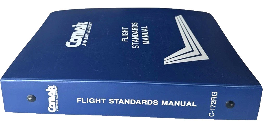 Comair CESSNA-172RG Flight Standards Manual, 1992, Ring Bound *EXCELLENT*