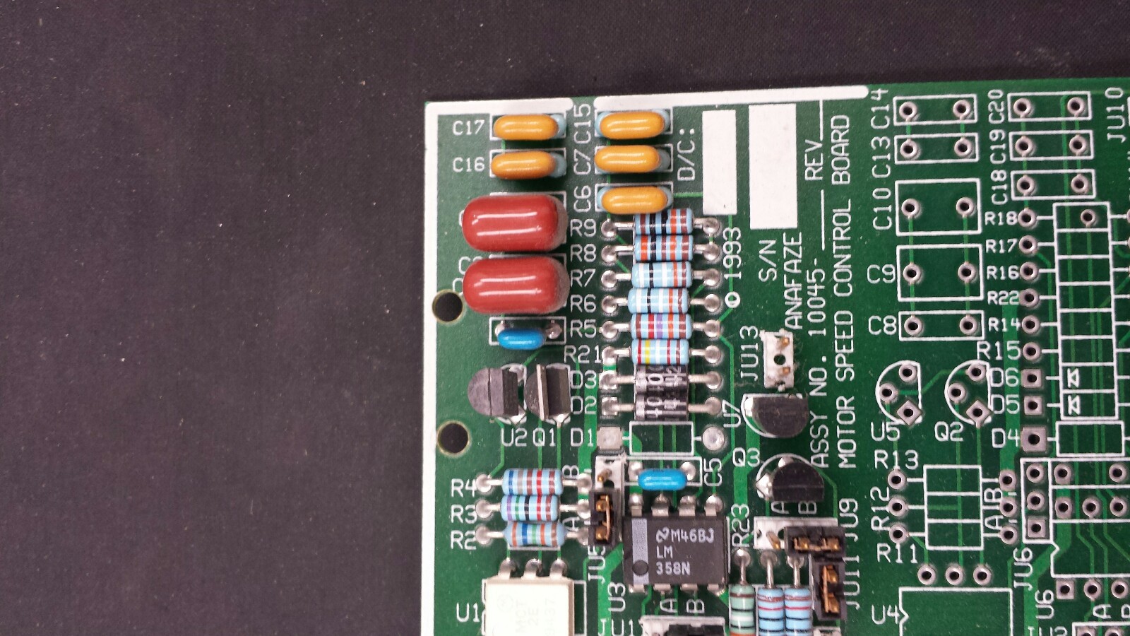 Heller Anafaze Speed Control Board 10045