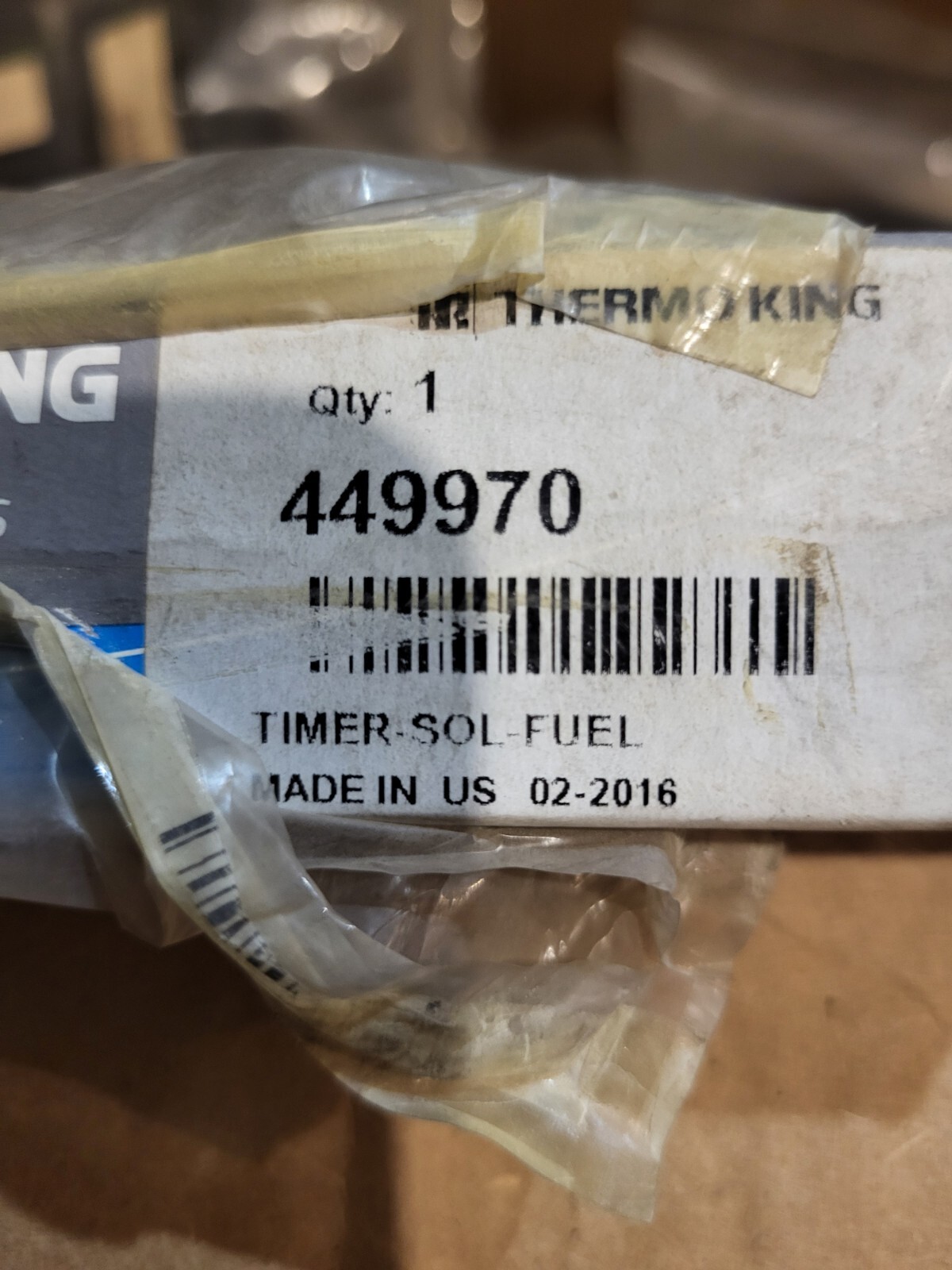 Thermo King 44-9970 Fuel Solenoid Timer