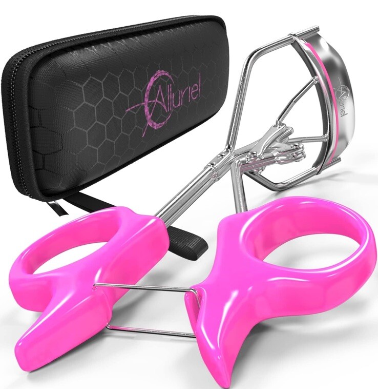 Alluriel Eyelash Curler Pink Comfort Design New In Box!