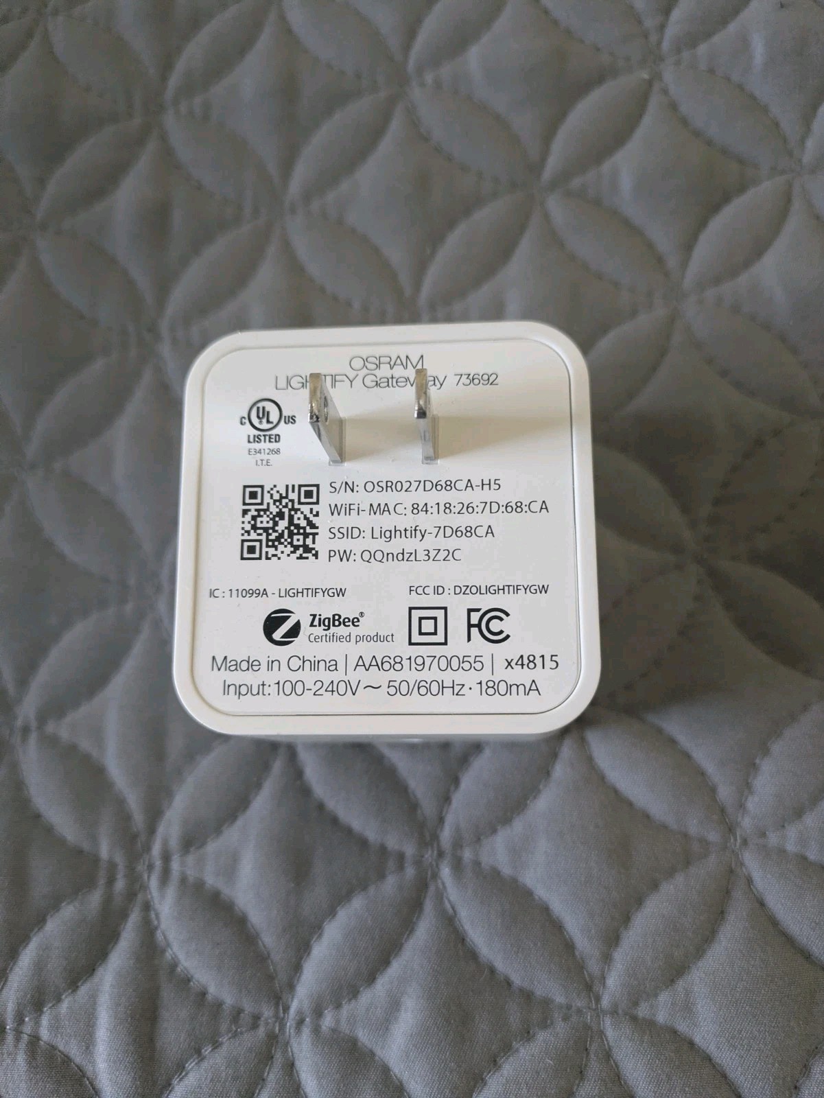 OSRAM SYLVANIA Lightify Wi-Fi Gateway 73692
