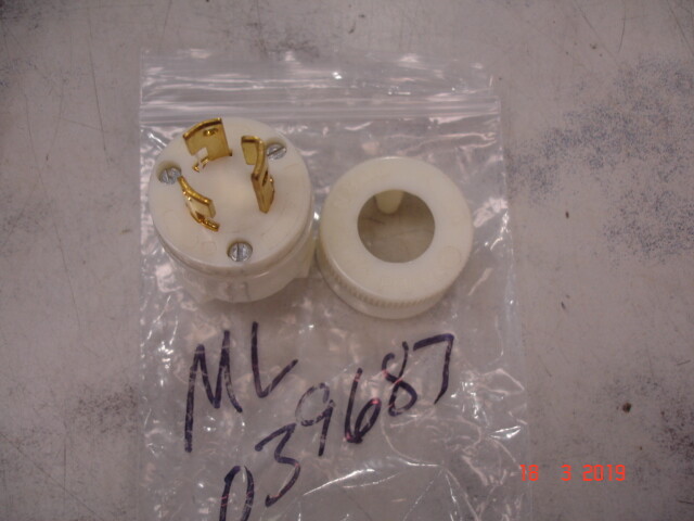 MILLER Electric 039-687 Twist lock Male  OEM  $30 electrical plug NEMA L7-15