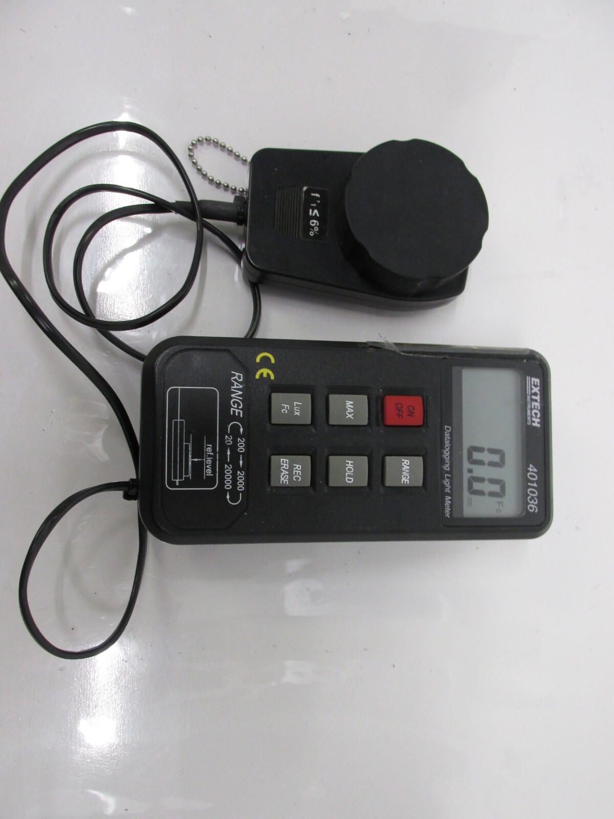 EXTECH 401036 DATALOGGING LIGHT METER (FULLY TESTED) BR