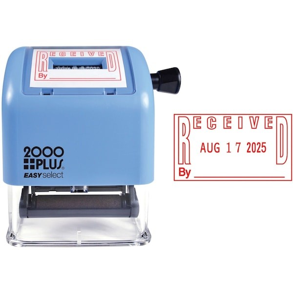 2000 Plus 011092 Self-Inking Received And Date Stamp