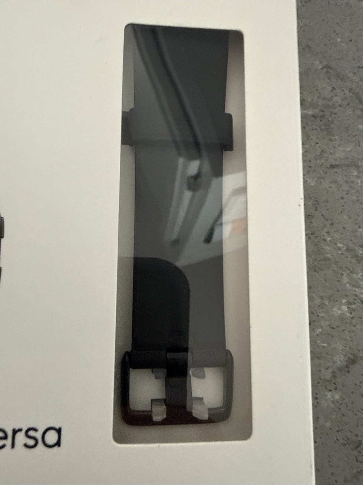 Fitbit Versa Black Classic Replacement Band Size S/P New in Box