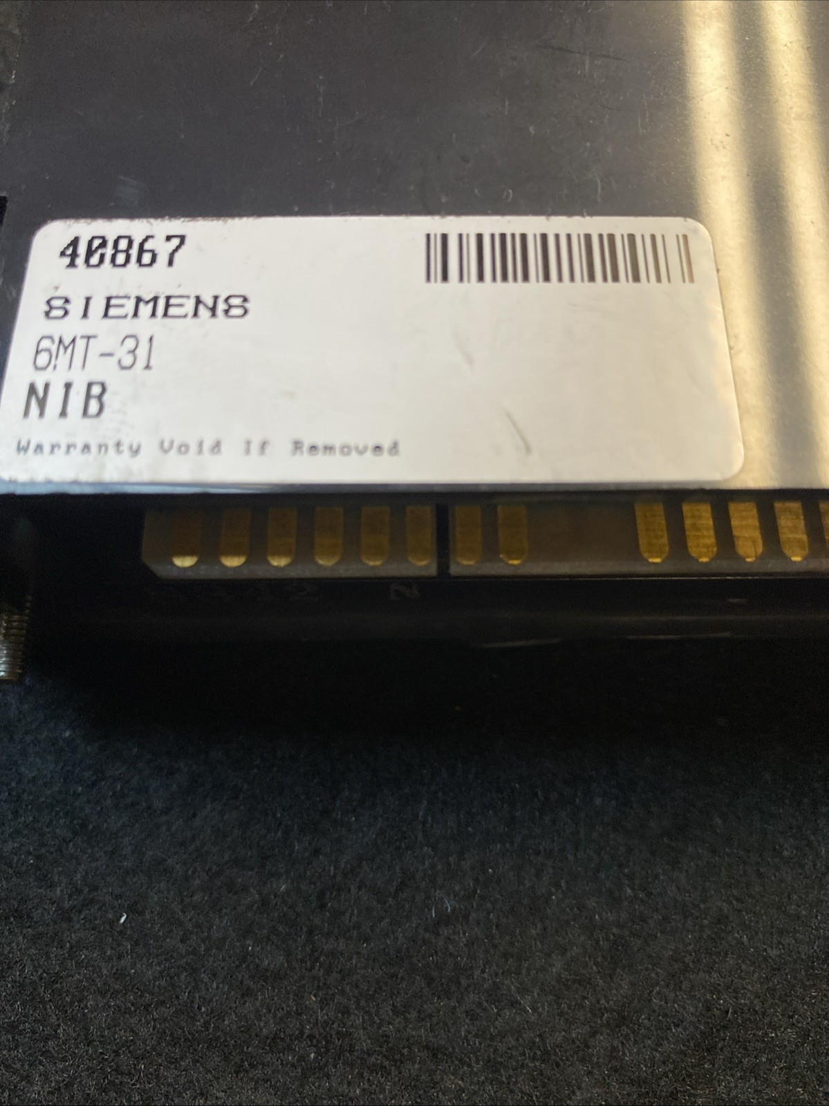 Siemens 6MT31 Input Module. New open Box Without Box