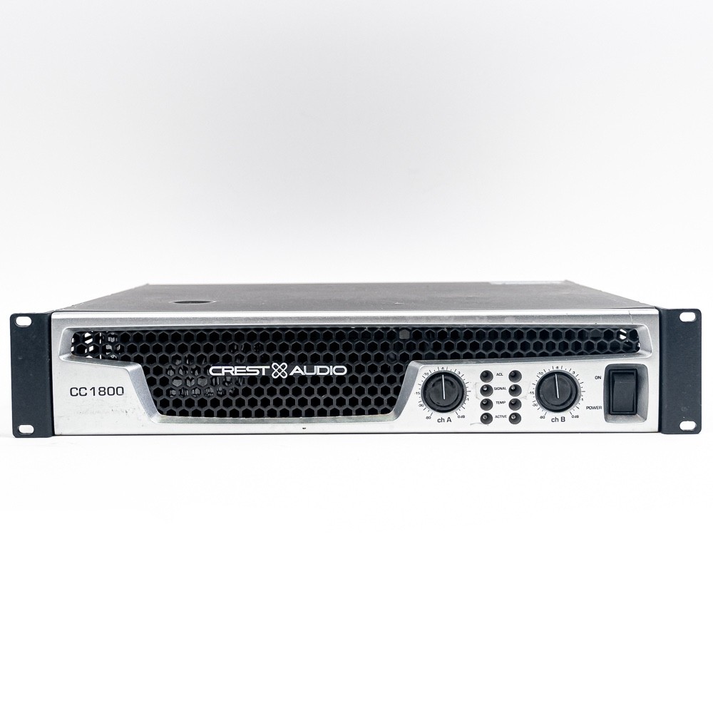 Crest Audio CC 1800 2 Channel Power Amplifier (2RU)