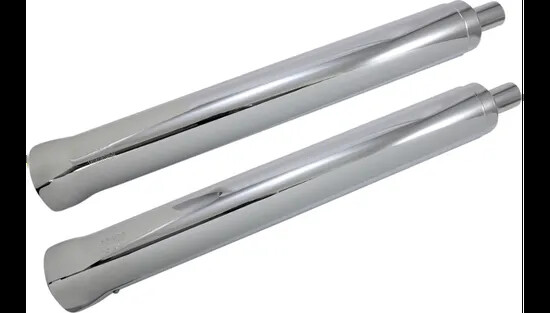 Cobra Chrome 4in Neighbor Hater Muffler for Indian Chief Classic 14-18