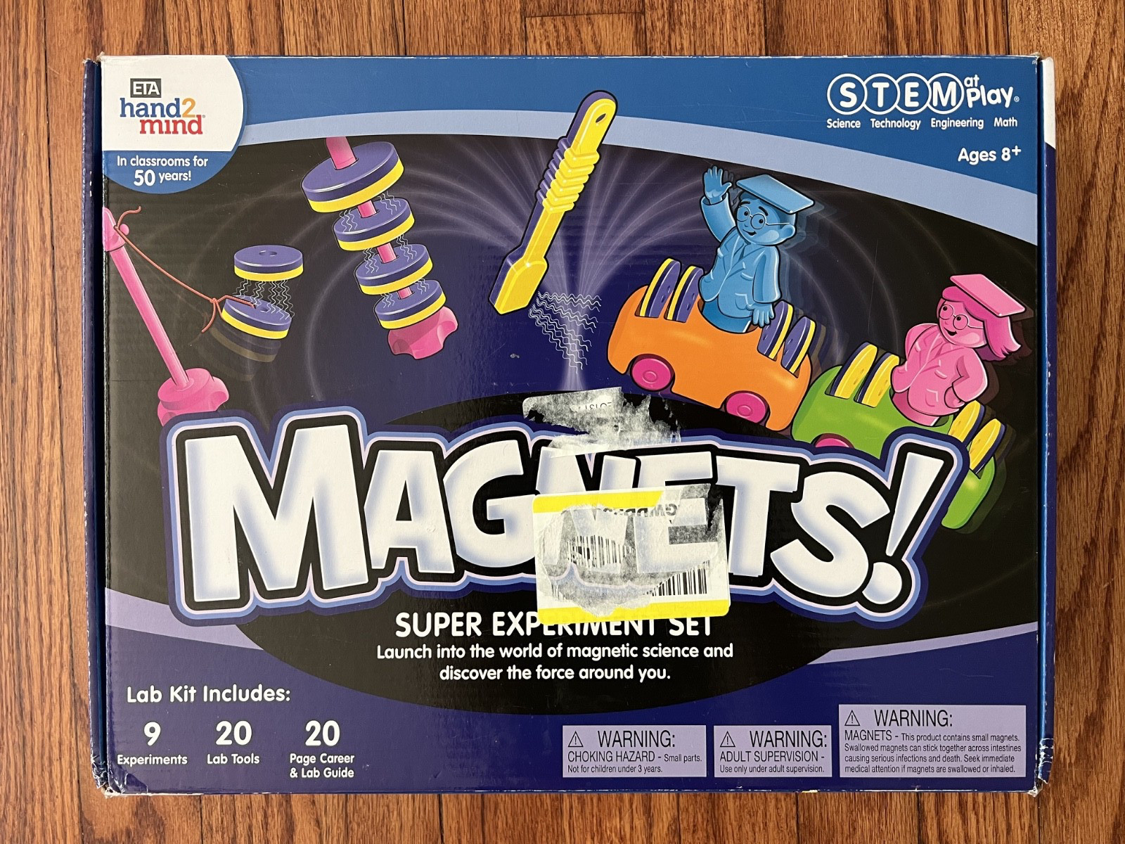 Magnets! Super Experiment Stem Set ages 8+ by hand2mind