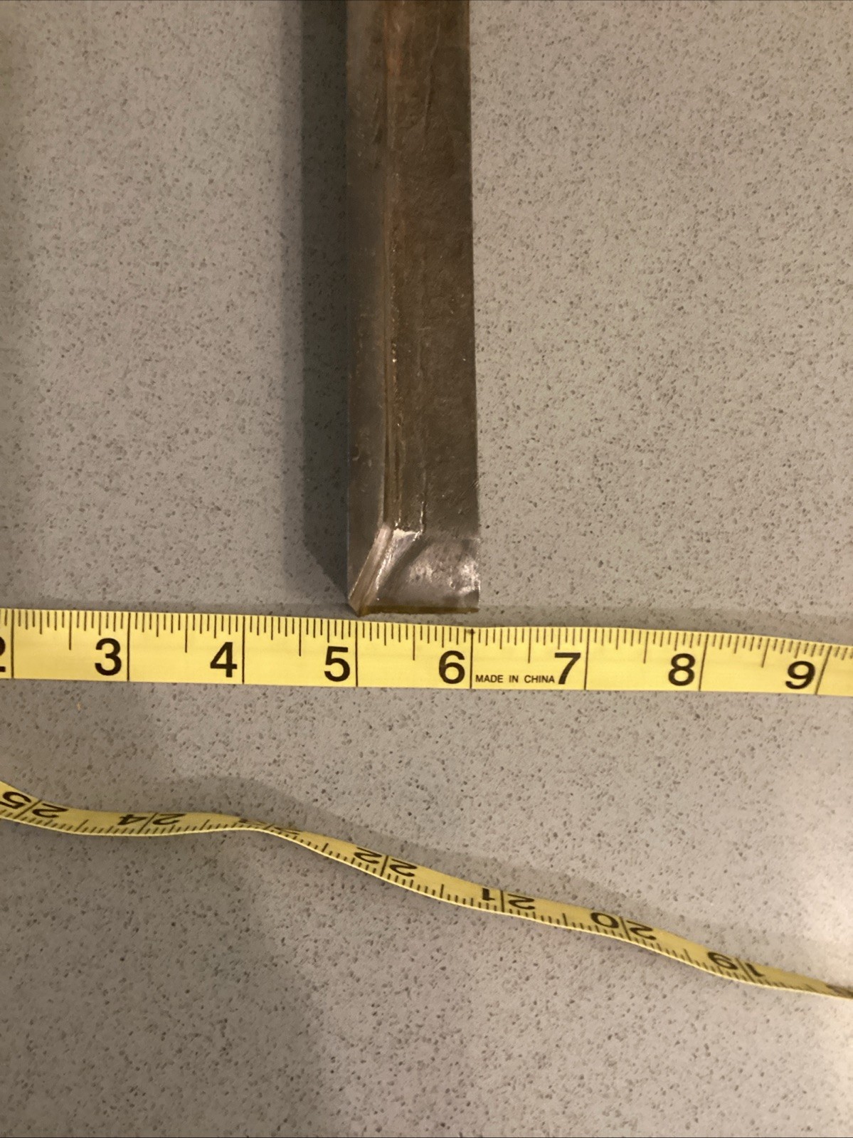 Hand-Forged Timber Framing Corner Mortise Chisel 1” W x 23” L