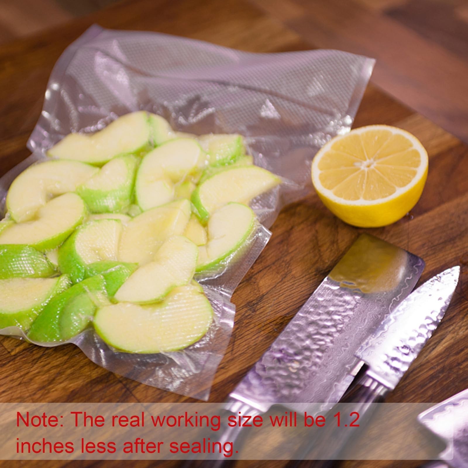 Vacuum Sealer Bags,2.7"*4" 100 Pcs Heavy Duty Pre-Cut Design Commercial Grade...