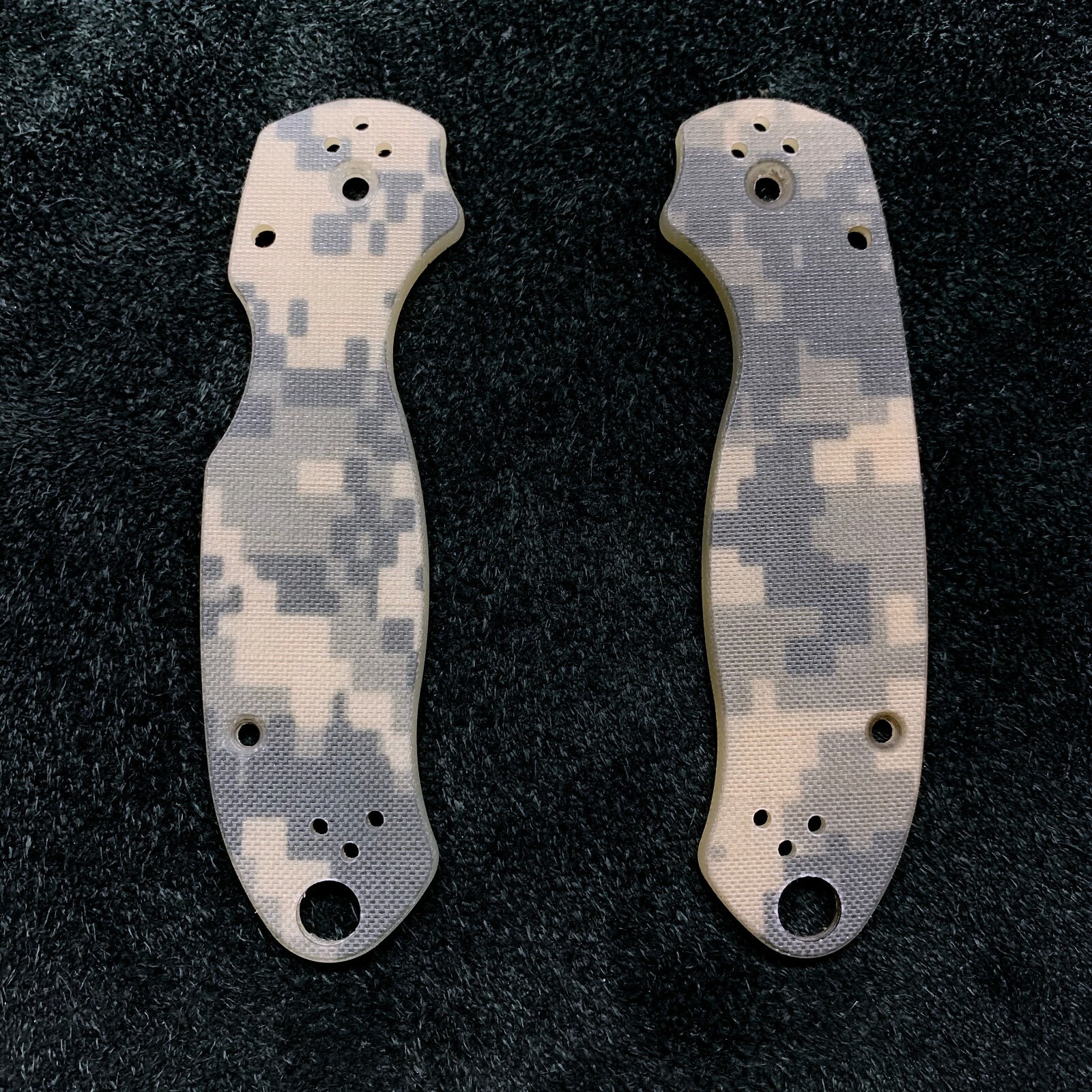 Spyderco Para 3 Scales ~ Authentic Digi G-10 stock  C223GPCMO (No Knife)