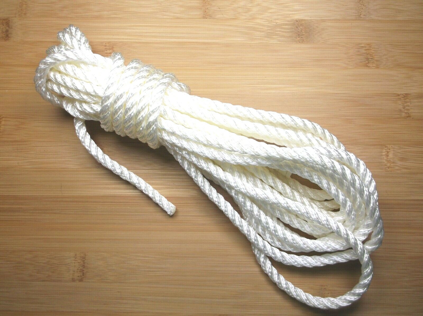 50' Coil of Attwood Premium Grade 5/16" 3 Strand Nylon Dock Line