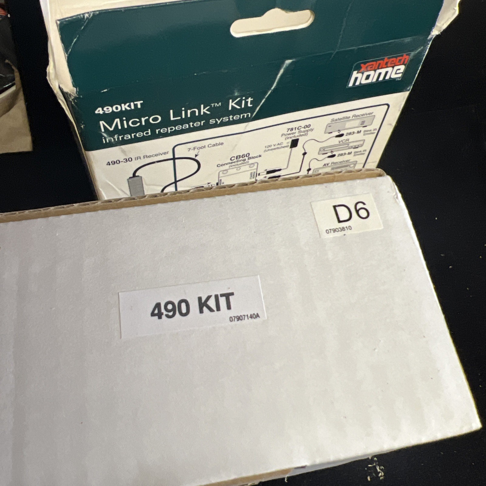 Xantech Micro Link Kit Infrared Repeater System 490KIT In Original Box NEW