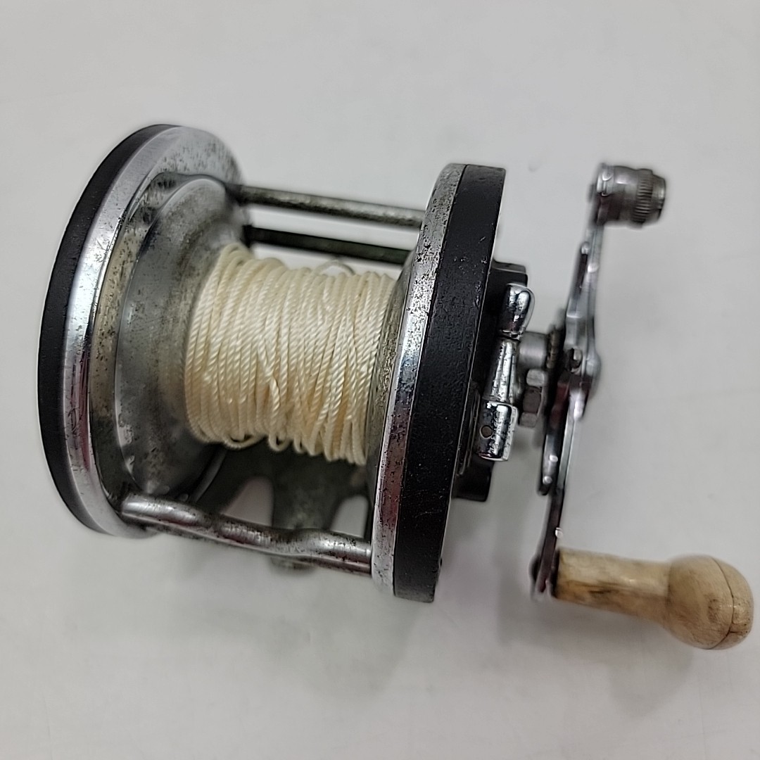 Vintage Ocean City Bait Caster Fishing Reel No.112, 250 Yard, Philly Made In USA