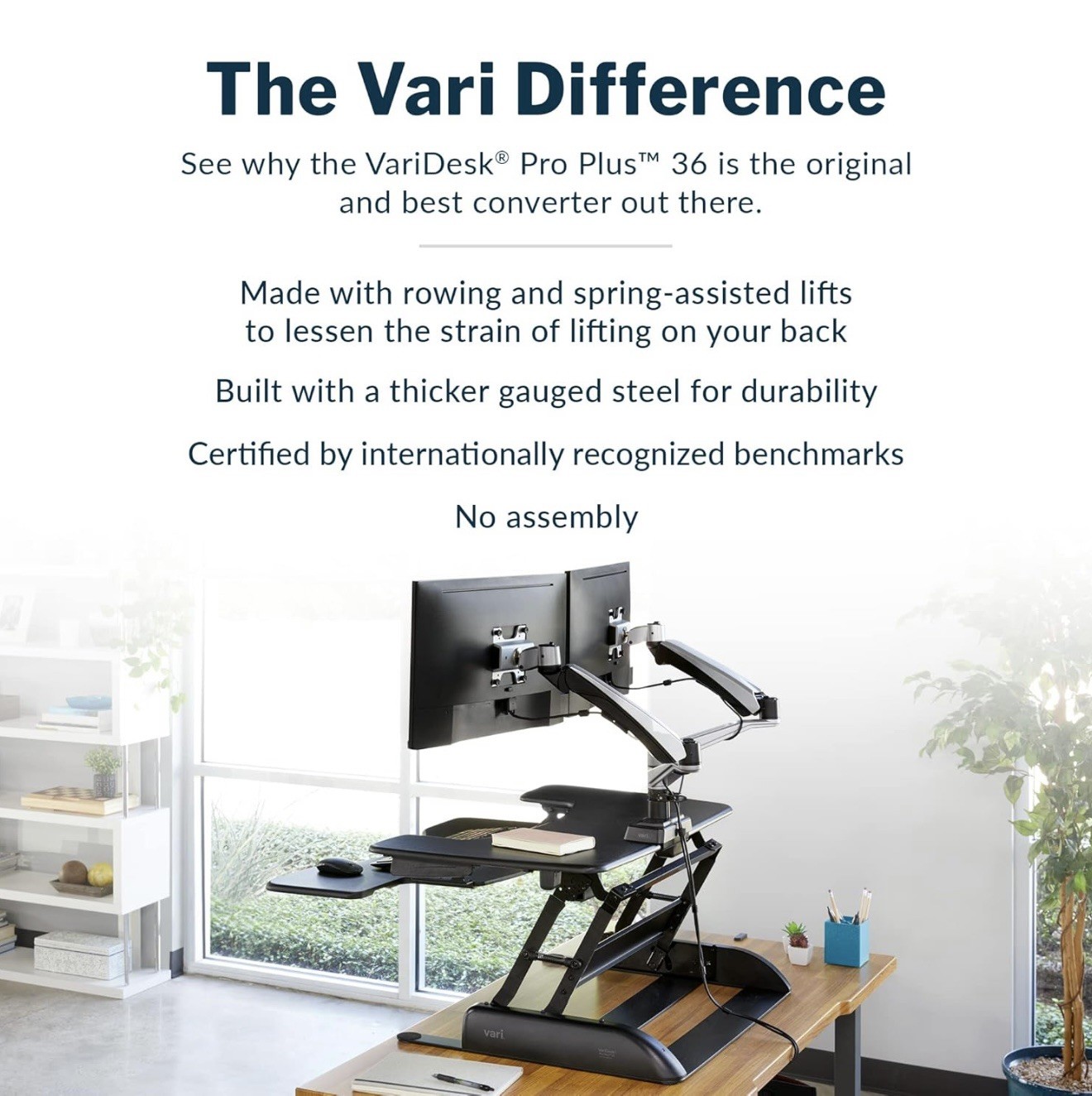 VariDesk Pro Plus 36 Electric