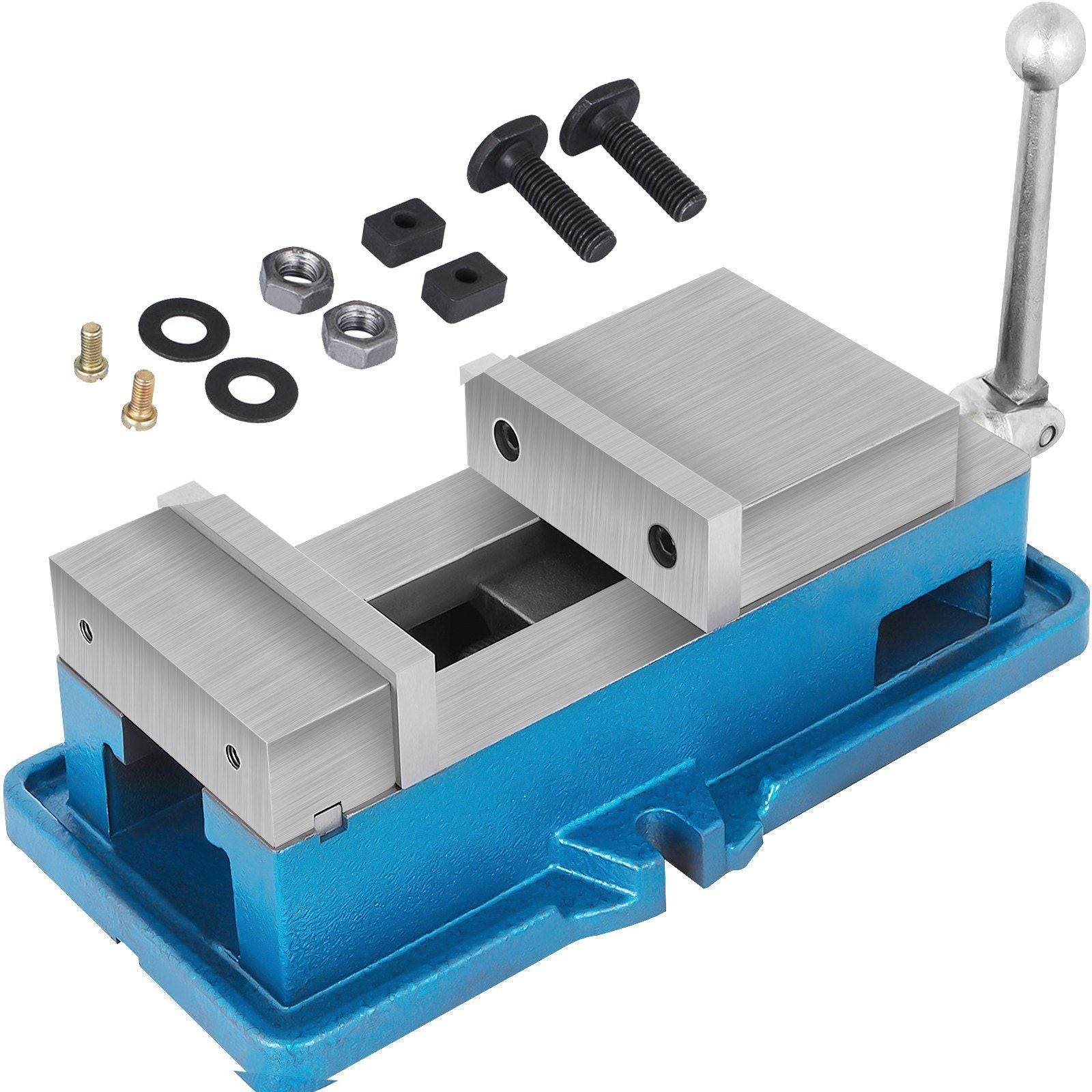 Non Swivel Milling Lockdown Vise 4 Inch Precision Bench Clamp 100mm Width Drill