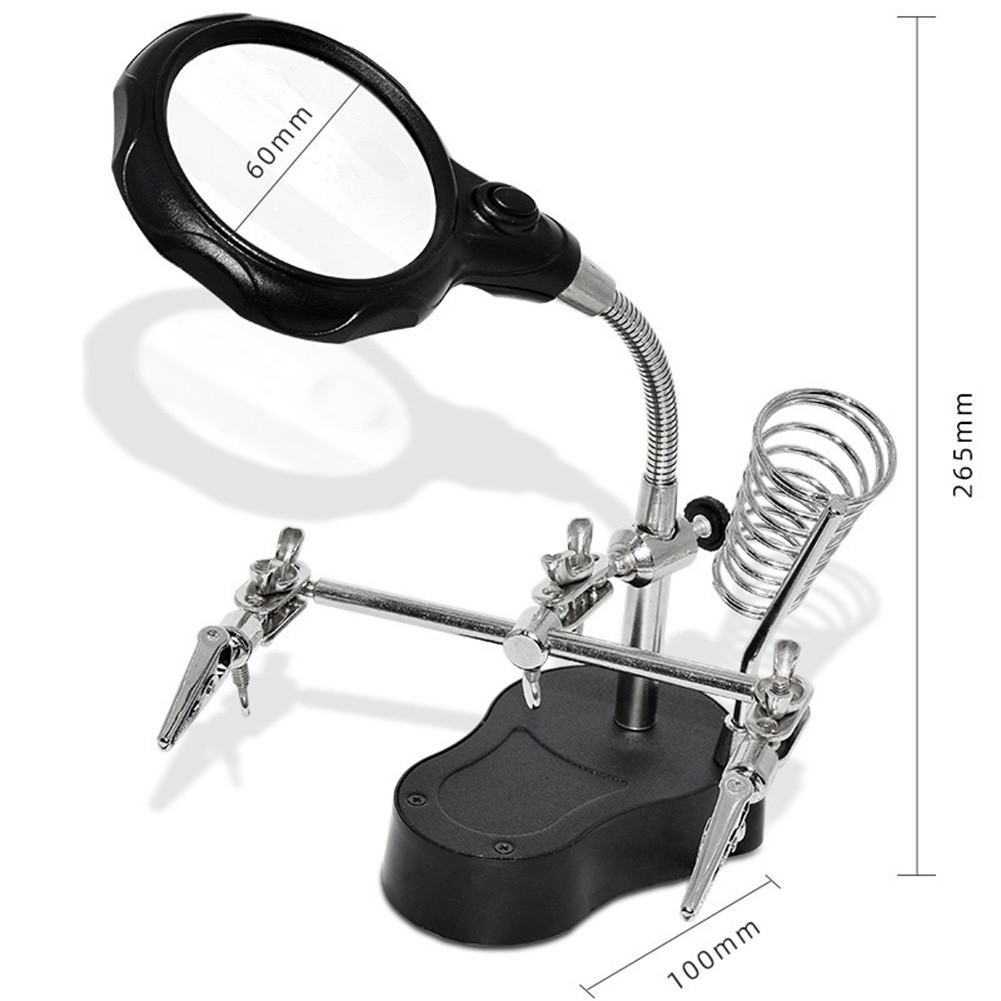 Adjustable Helping Hands Tool for Soldering and Model Building Projects
