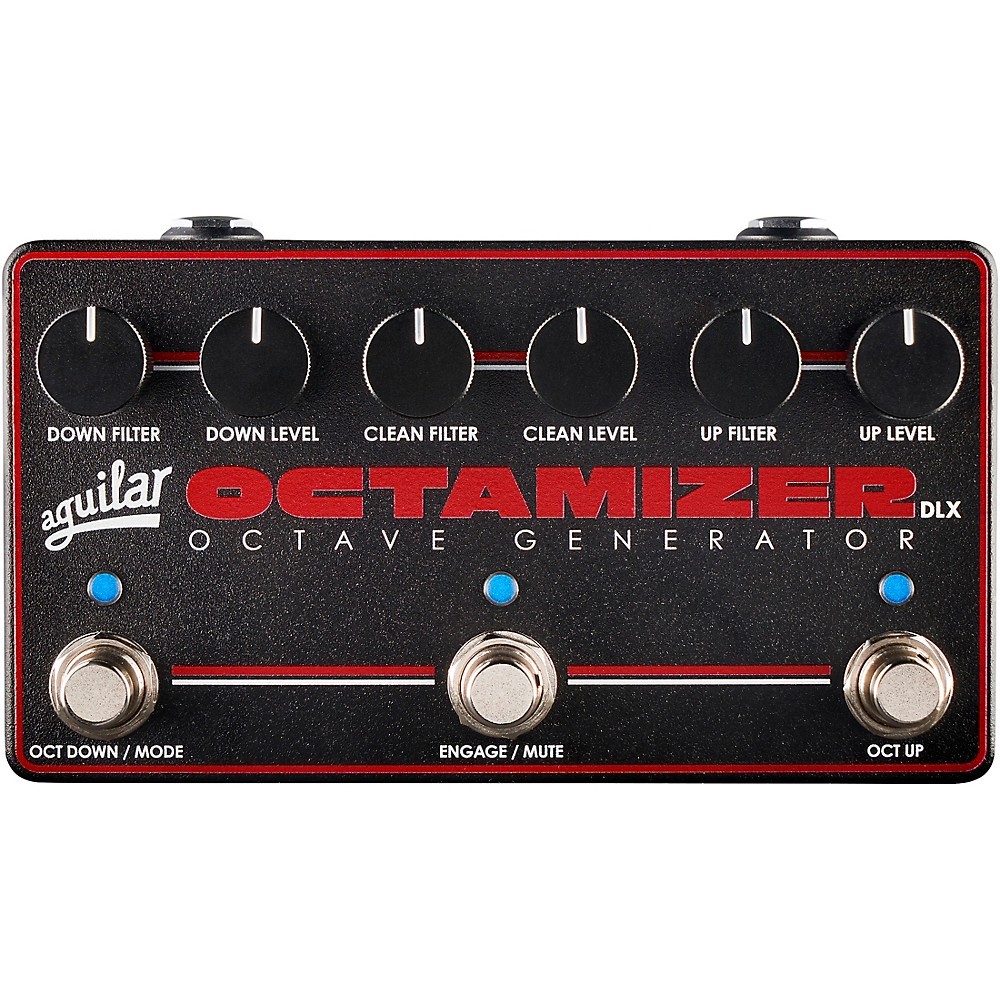 Aguilar Octamizer DLX Octave Generator Pedal  Black