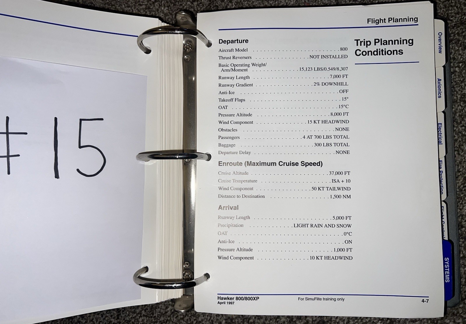 SimuFlite Hawker 800/800XP Technical Manual