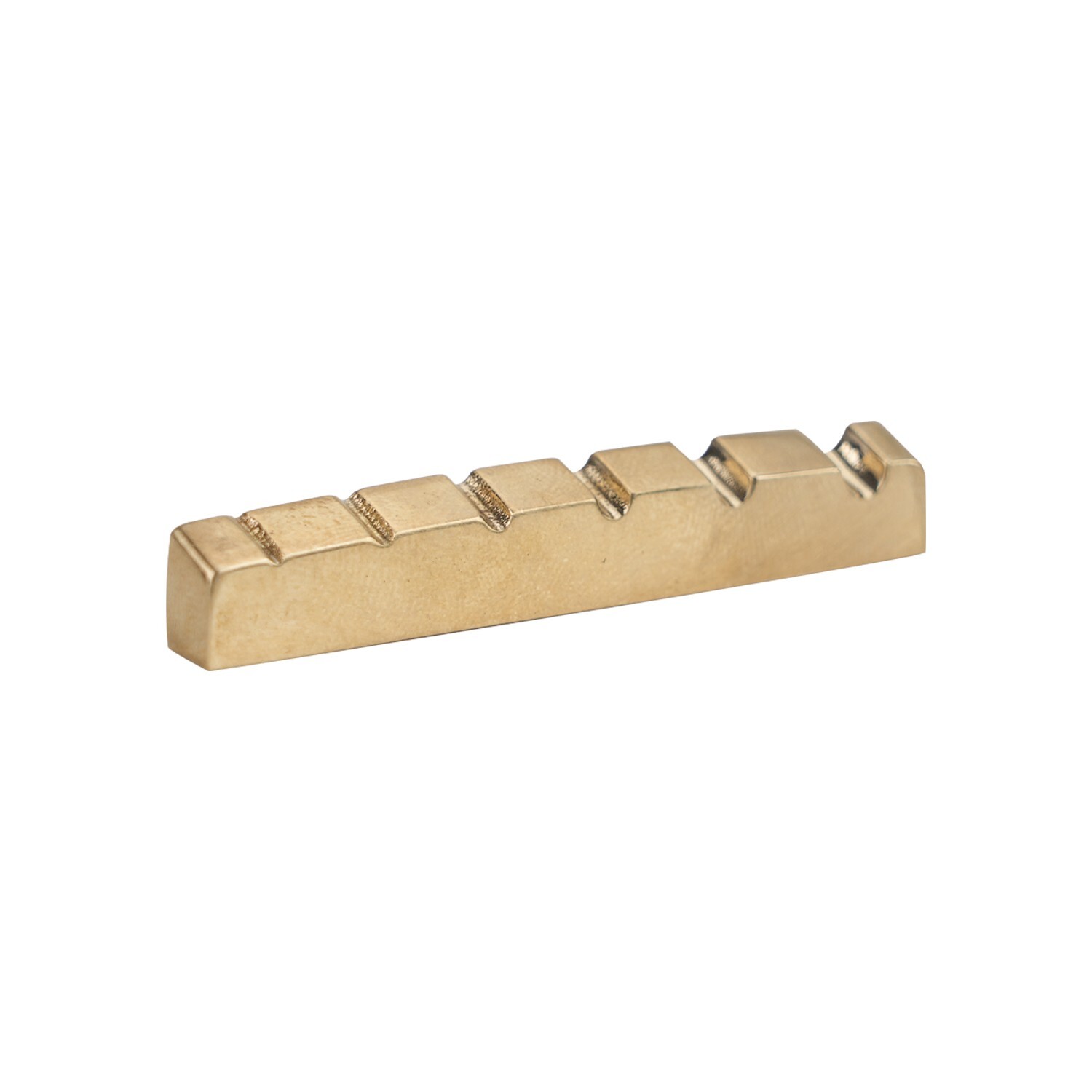 1 PCS Guitar Pre-Slotted Brass Nuts for 6 String Electric Bass Nut 54*6*9.3mm