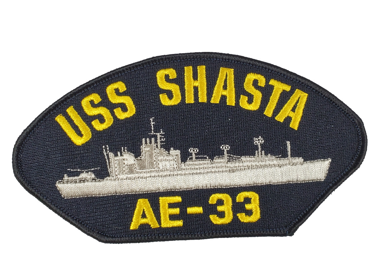 USS Shasta AE-34 Ship Patch - Great Color - Veteran Owned Business