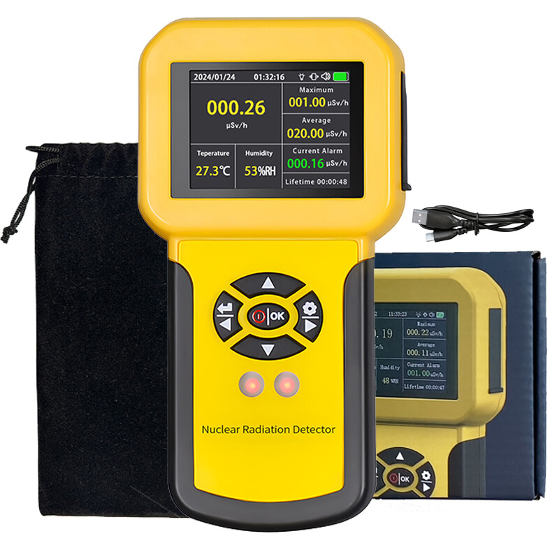 HoldPeak Nuclear Radiation Detector GM Geiger Counter Tube β γ X-Ray Dosimeter