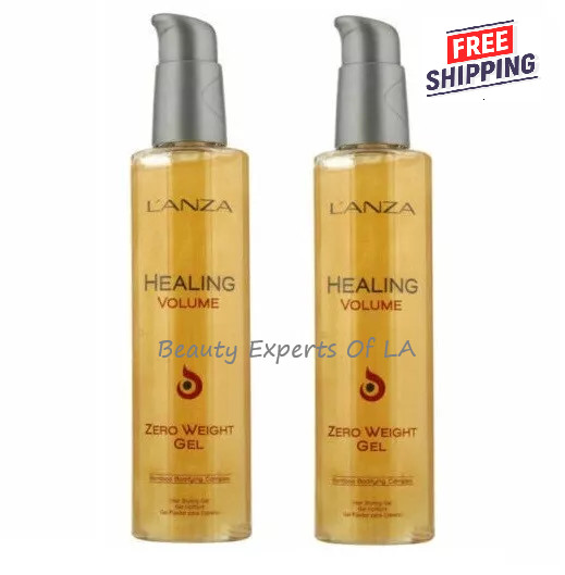 2 PACK - Lanza Healing Volume Zero Weight Gel 6.8oz / 200ml