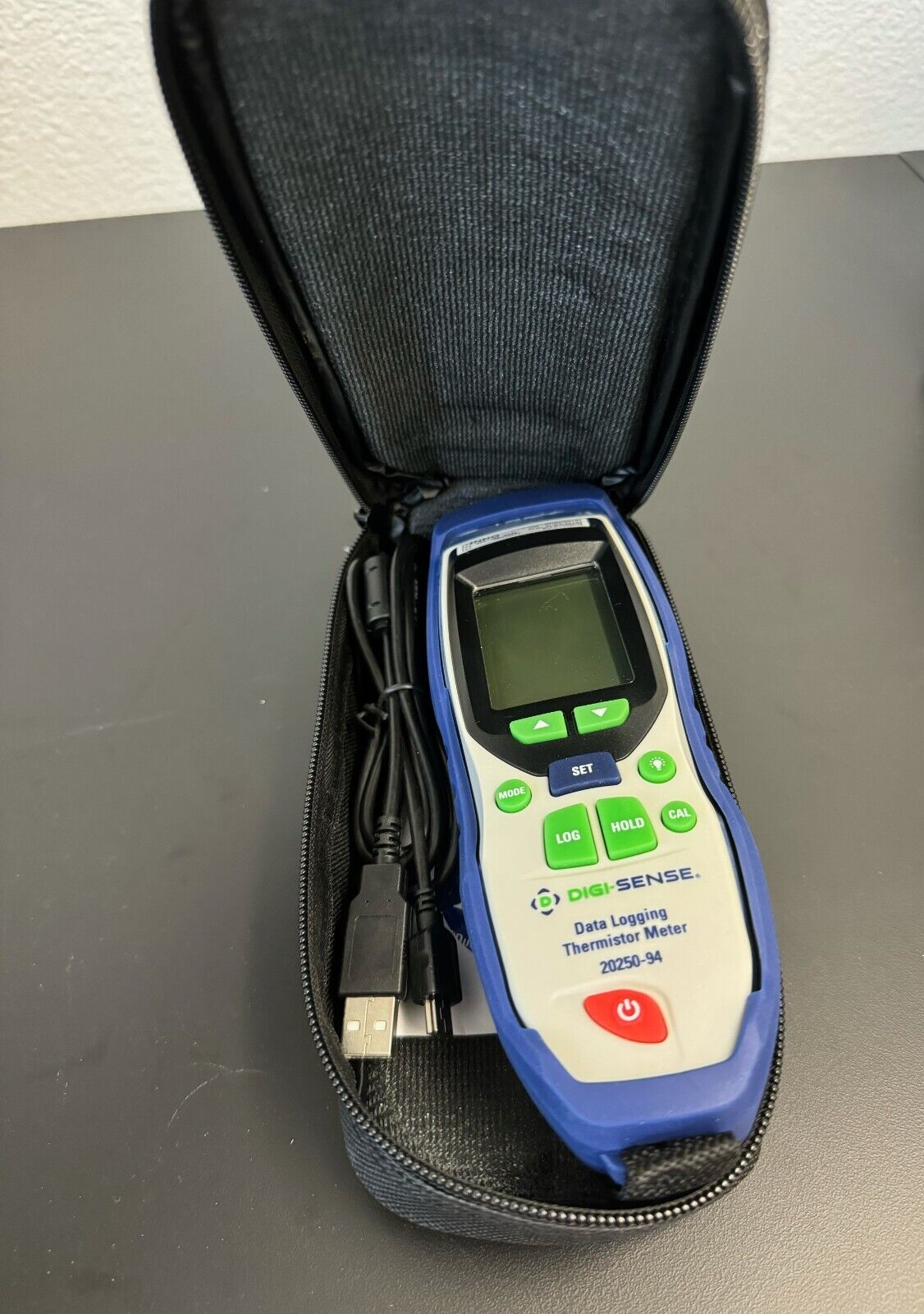 Digi-Sense EW-20250-94 Thermistor Thermometer 2-Input Data Logging